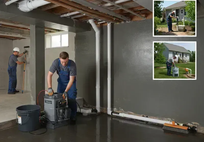 Basement Waterproofing and Flood Prevention process in Rosewood Heights, IL